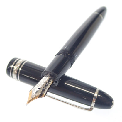 美品◆モンブラン マイスターシュテック 万年筆 プラチナライン ル グラン 146 ペン先Au585 F 吸引式 MONTBLANC MEISTERSTUCK Platinum le Grand【AFI18】