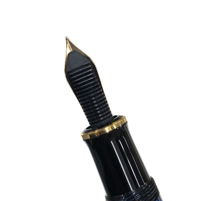 ペリカン 万年筆 スーベレーン M600 ペン先14C-585 青 ブルーストライプ 縞 Pelikan【AFI6】