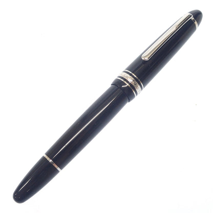 美品◆モンブラン マイスターシュテック 万年筆 プラチナライン ル グラン 146 ペン先Au585 F 吸引式 MONTBLANC MEISTERSTUCK Platinum le Grand【AFI18】