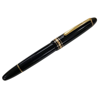 モンブラン 万年筆 マイスターシュテュック No.146 ペン先14K-585 4810 ブラック×ゴールド MONTBLANC【AFI16】